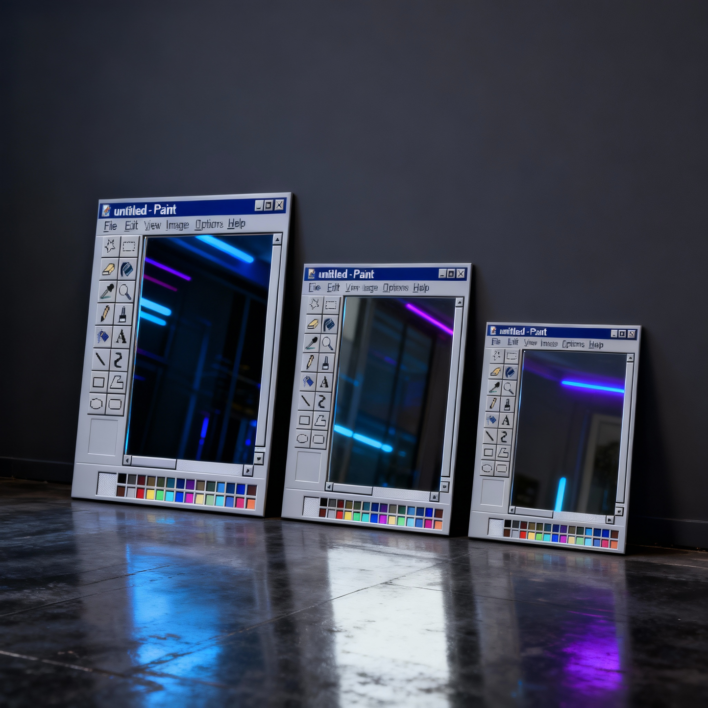 Paint 95 Mirror | الرسام